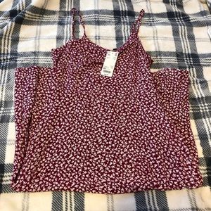 Uniqlo Floral Printed Cami Dress